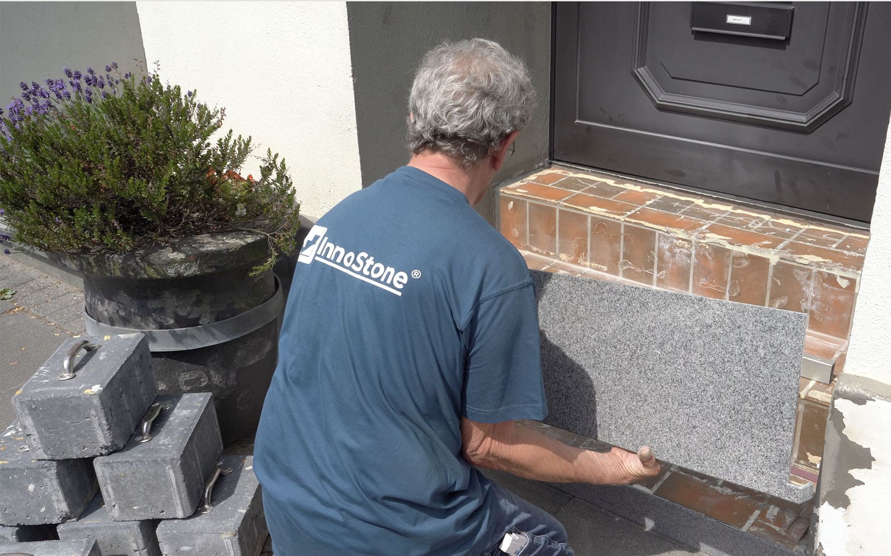 InnoStone Stufenhaube – Treppensanierung ohne Abriss in Mainfranken